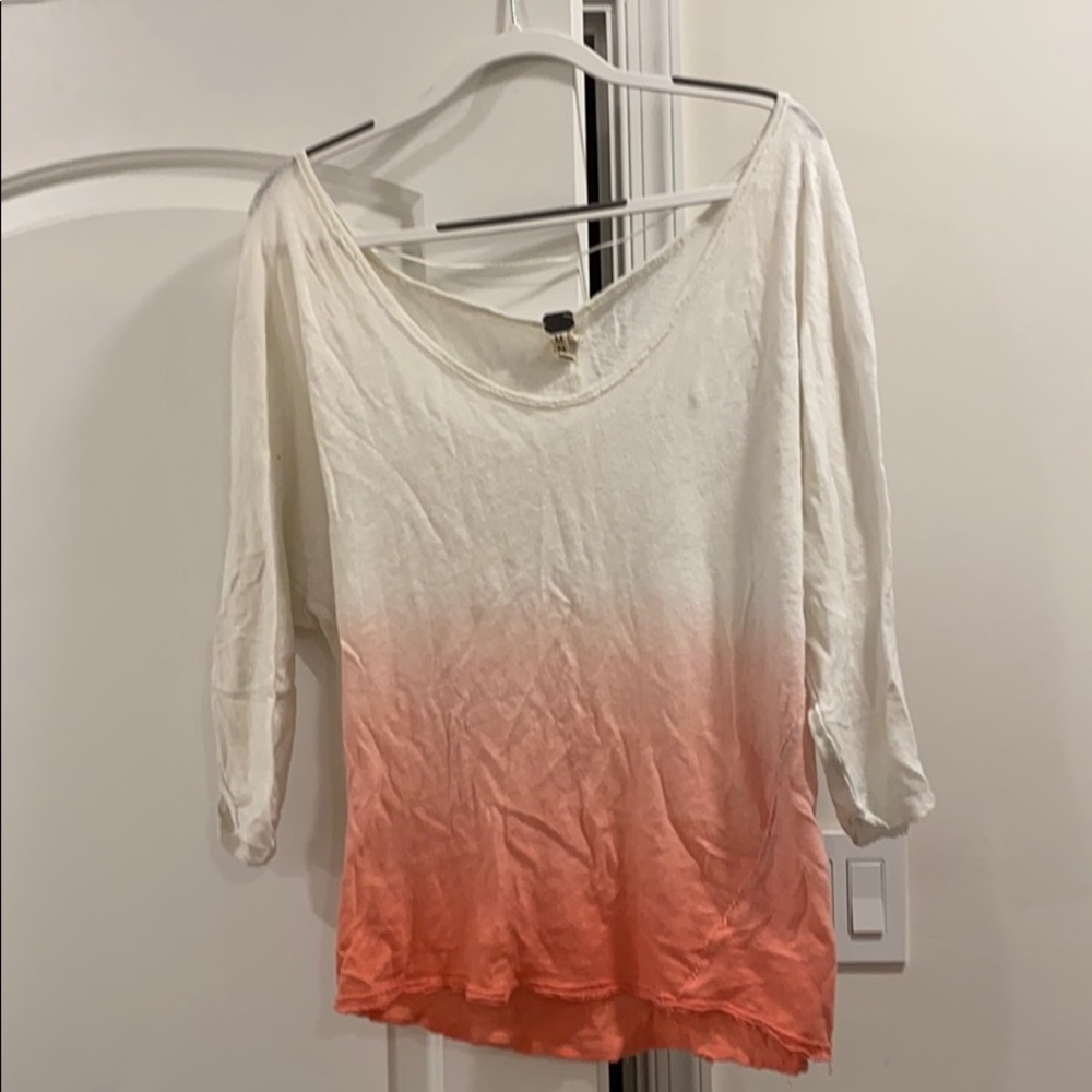 We The Free Loose Fit Tie Dye Top Size Medium